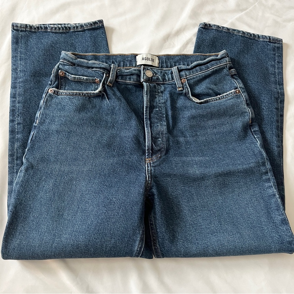Agolde Blue Ankle & Cropped Jeans